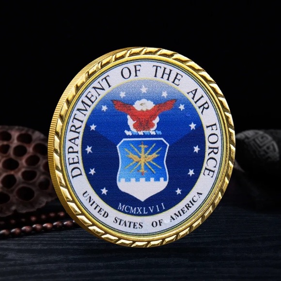 Air Force/ Space Force Military Challenge Coin - Picture 2 of 6